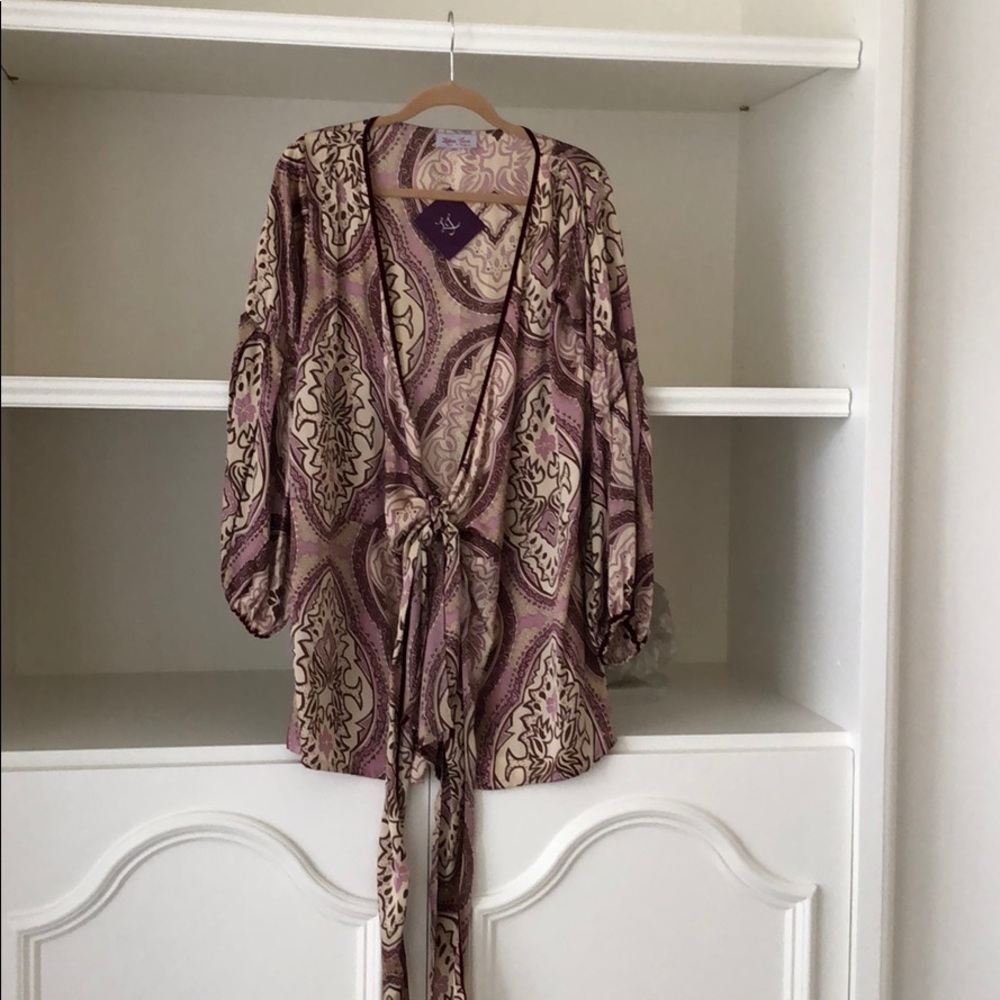 Blouse silk Lolita Jack St Barth